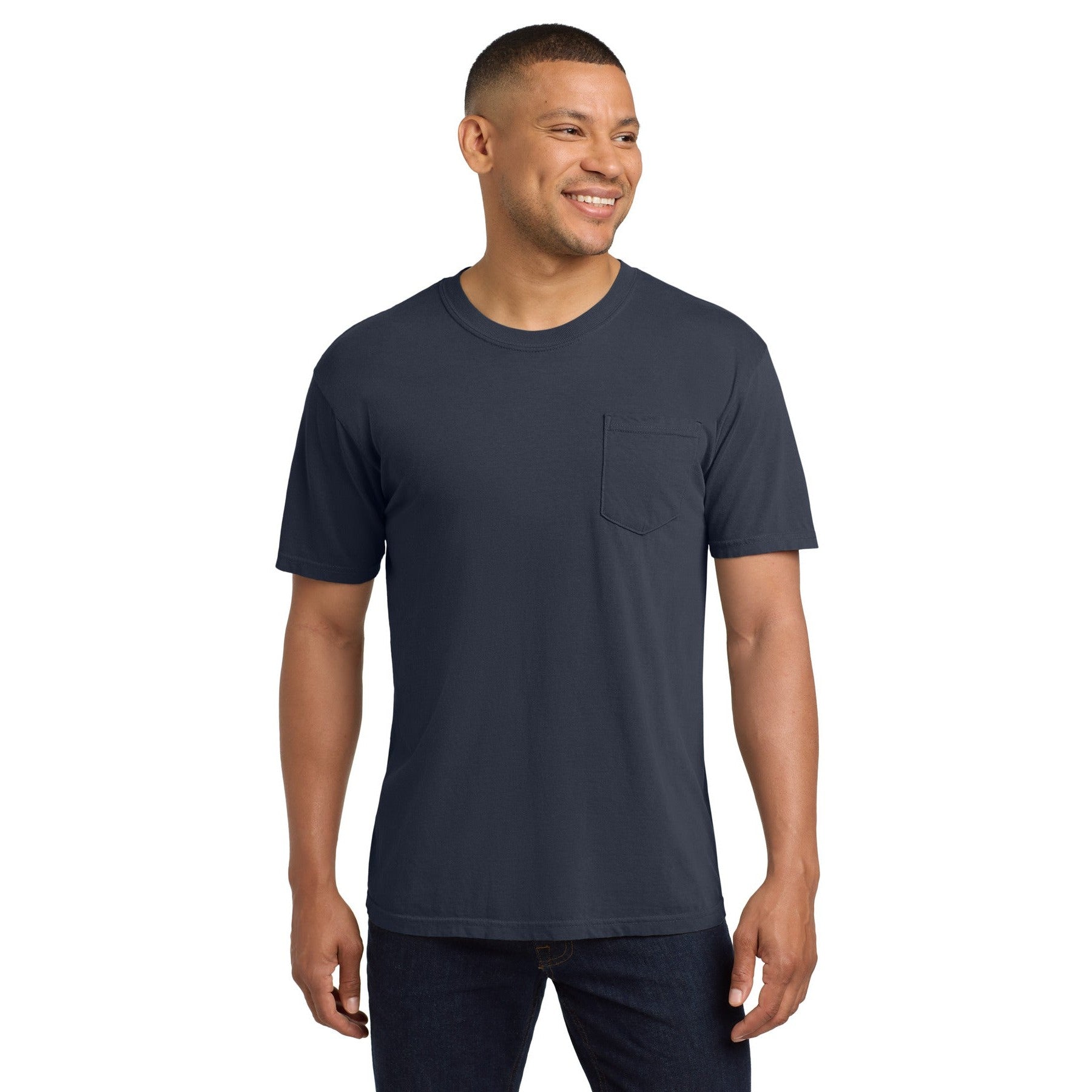 Comfort Colors-COMFORT COLORS ® Heavyweight Ring Spun Pocket Tee. 6030 1/2-MedTech-31